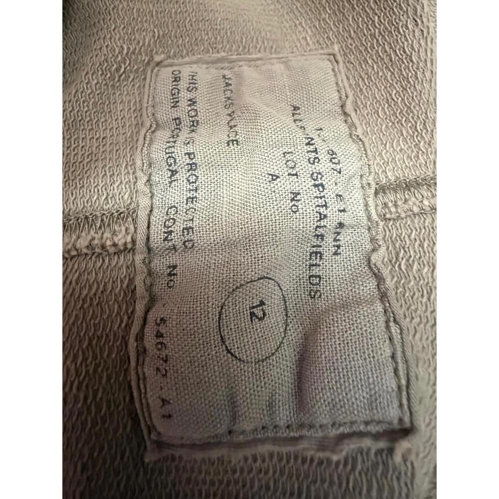 Allsaints Spitalfields putty colored hoodie originally $269 - Picture 5 of 7